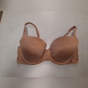 Victoria's Secret 38D Lined Demi Bra Beige